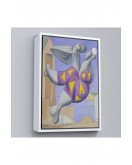 Çerçeveli Pablo Picasso - Plaj Topu İle Yıkanıyor Tablosu - Pablo Picasso Bather With Beachball-8076
