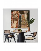 Çerçeveli Gustav Klimt - Die Braut Unvollende Tablosu-8339