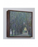 Çerçeveli Allee At Schloss Kammer, Gustav Klimt Tablosu-8342