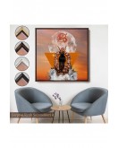 Çerçeveli Burç Ve Astroloji Tablosu-8327