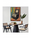 Çerçeveli Atari Vintage Klasik Model Tablosu-8068