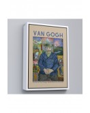 Çerçeveli Vincent Van Gogh - Bildnis'İn Babası Tanguy Tablo-8050