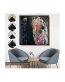 Çerçeveli Gustav Klimt – Ölüm Ve Yaşam Tablosu-8341