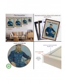 Çerçeveli Vincent Van Gogh – Postacı Joseph Roulin’İn Portresi Tablo-8051