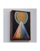 Çerçeveli Hilma Af Klint - Altarpiece, Grup X, Sayı 1 Tablosu-8058