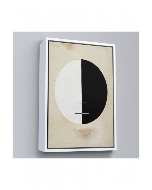 Çerçeveli Hilma Af Klint - Buda'Nın Dünyevi Yaşamdaki Bakış Açısı Tablosu-8084