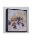 Çerçeveli Vincent Van Gogh Üzüm Limon Armut Ve Elmalar Tablo-8360