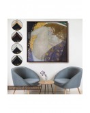 Çerçeveli Gustav Klimt'İn Danae Tablosu-8318