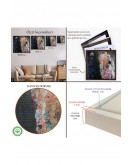 Çerçeveli Gustav Klimt – Ölüm Ve Yaşam Tablosu-8341
