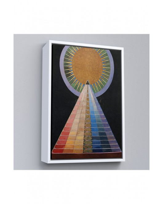 Çerçeveli Hilma Af Klint - Altarpiece, Grup X, Sayı 1 Tablosu-8058