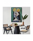 Çerçeveli Pablo Picasso - Jaqueline Roque Portre Tablosu-8087