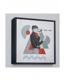 Çerçeveli Video Pop Art Tablo-8362