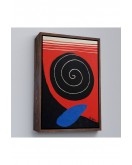 Çerçeveli Alexander Calder - Büyük Kaya Tablosu - Big Boulder-8079