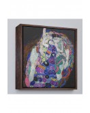 Çerçeveli Gustav Klimt - The Virgin - Bakire Tablosu-8338