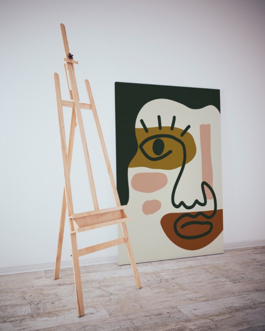 Dekoratif Minimalist Desenler Kanvas Tablo 14 - 30 x 20