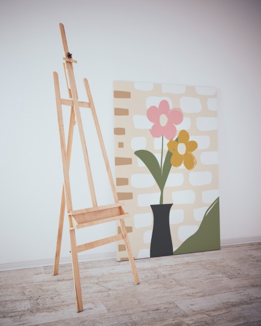 Dekoratif Minimalist Desenler Kanvas Tablo 15 - 30 x 20