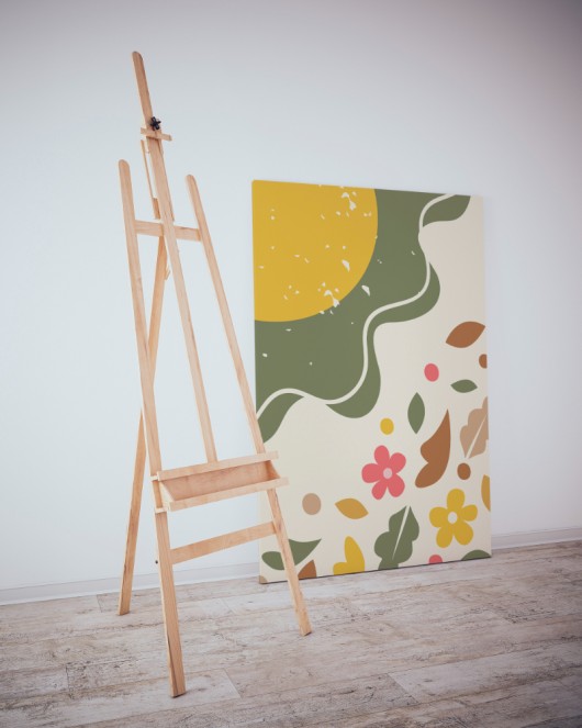 Dekoratif Minimalist Desenler Kanvas Tablo 17 - 30 x 20
