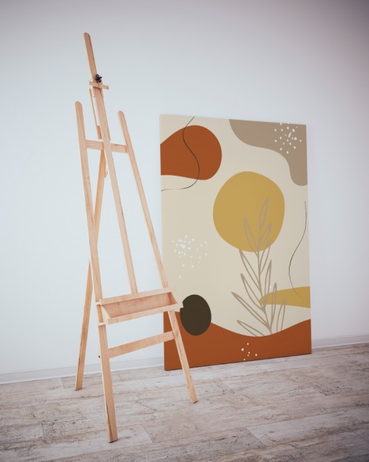 Dekoratif Minimalist Desenler Kanvas Tablo 19 - 30 x 20