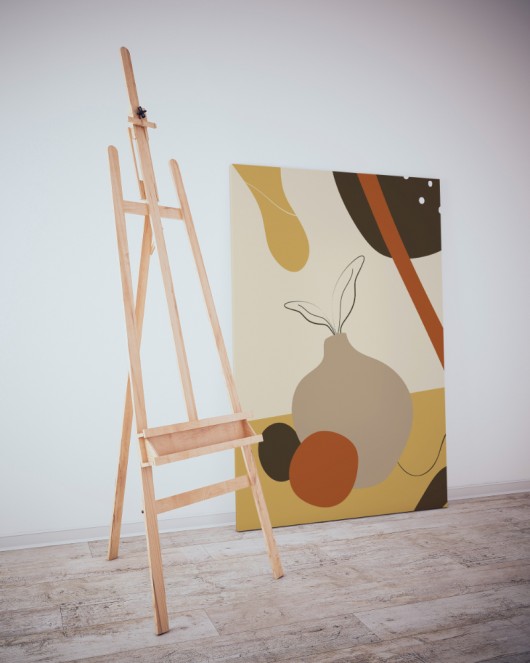 Dekoratif Minimalist Desenler Kanvas Tablo 20 - 30 x 20