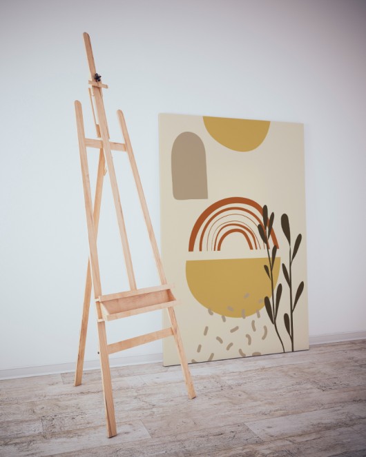 Dekoratif Minimalist Desenler Kanvas Tablo 21 - 30 x 20