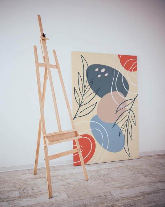 Dekoratif Minimalist Desenler Kanvas Tablo 29 - 30 x 20