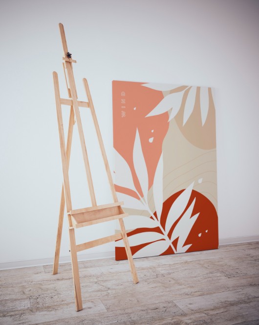 Dekoratif Minimalist Desenler Kanvas Tablo 36 - 30 x 20