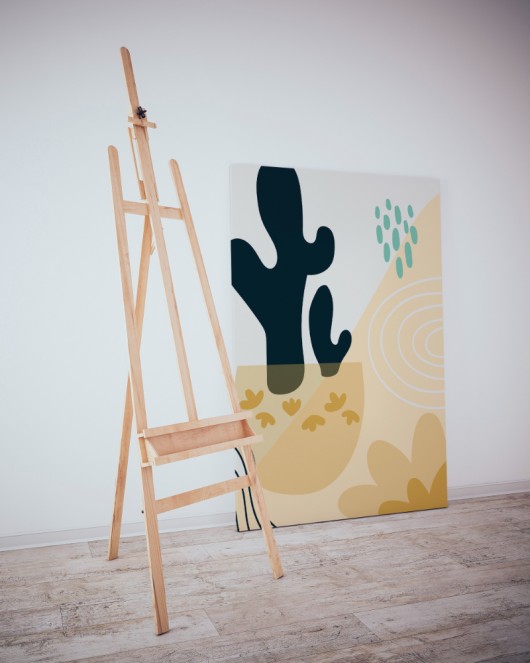 Dekoratif Minimalist Desenler Kanvas Tablo 37 - 30 x 20