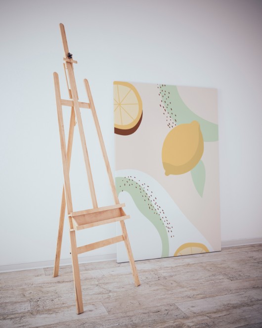 Dekoratif Minimalist Desenler Kanvas Tablo 40 - 30 x 20