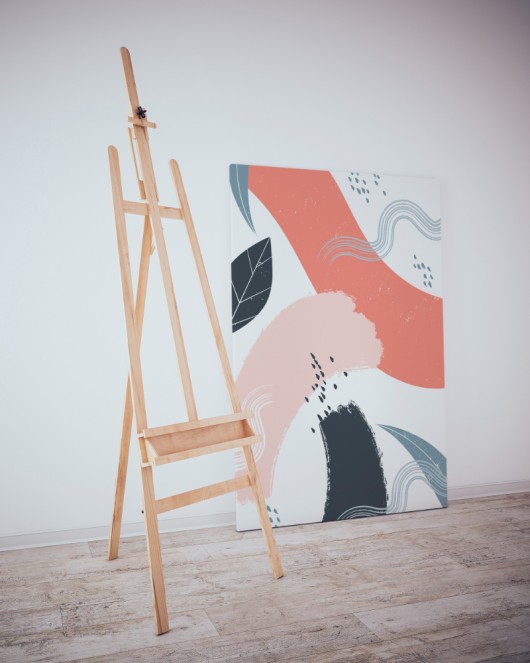Dekoratif Minimalist Desenler Kanvas Tablo 52 - 30 x 20