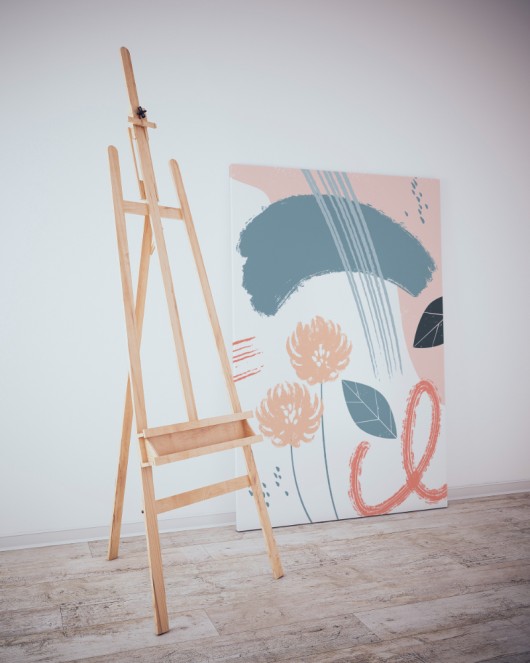 Dekoratif Minimalist Desenler Kanvas Tablo 53 - 30 x 20