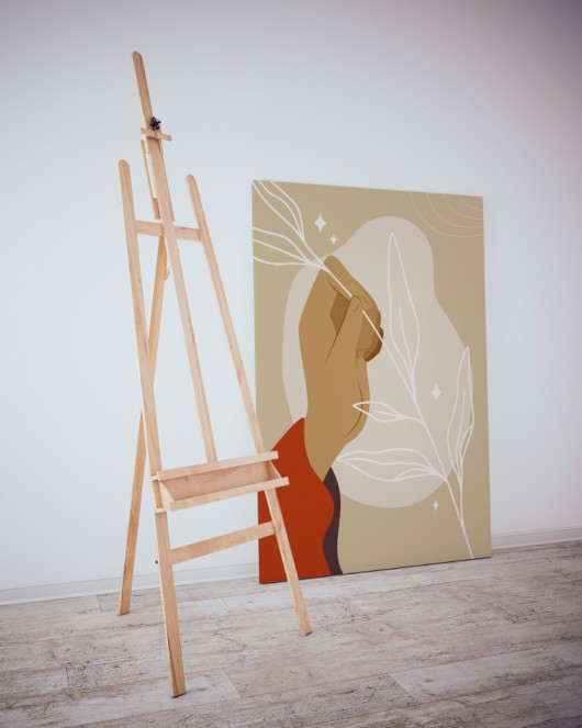 Dekoratif Minimalist Desenler Kanvas Tablo 59 - 30 x 20
