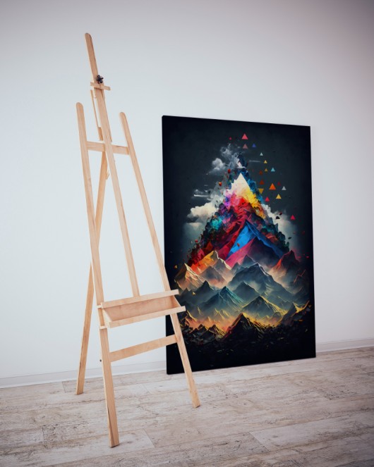 Dekoratif Minimalist Desenler Kanvas Tablo 71 - 30 x 20