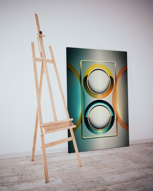 Dekoratif Minimalist Desenler Kanvas Tablo 74 - 30 x 20