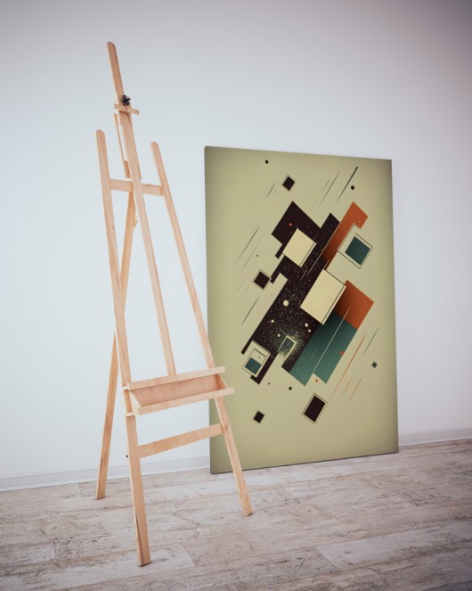 Dekoratif Minimalist Desenler Kanvas Tablo 78 - 30 x 20