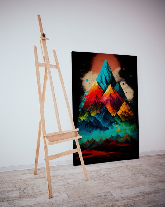 Dekoratif Minimalist Desenler Kanvas Tablo 83 - 30 x 20
