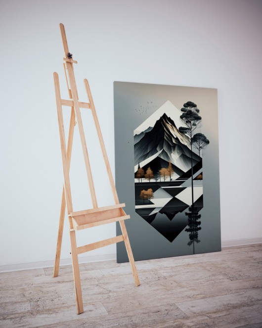 Dekoratif Minimalist Desenler Kanvas Tablo 86 - 30 x 20