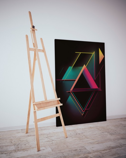 Dekoratif Minimalist Desenler Kanvas Tablo 92 - 30 x 20