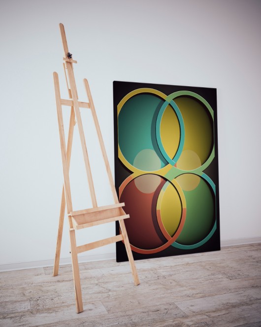 Dekoratif Minimalist Desenler Kanvas Tablo 97 - 30 x 20