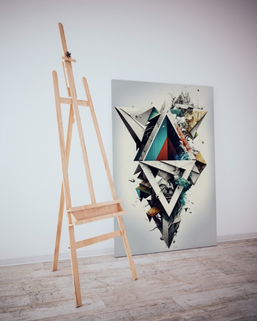 Dekoratif Minimalist Desenler Kanvas Tablo 98 - 30 x 20