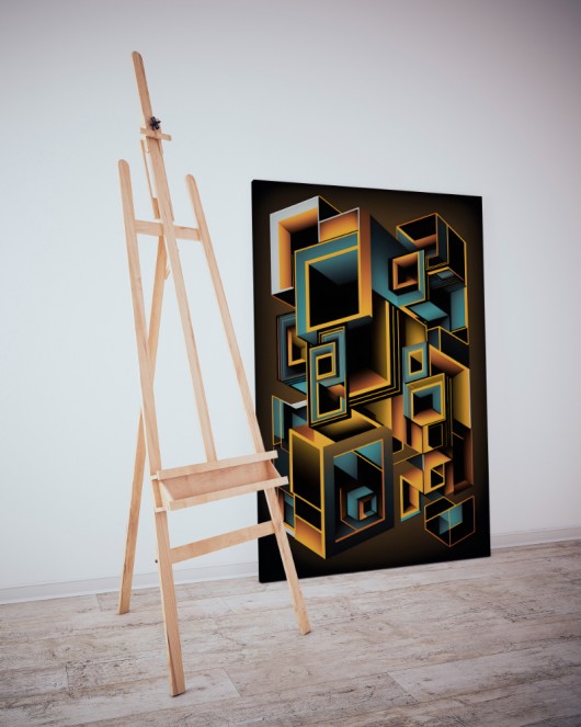 Dekoratif Minimalist Desenler Kanvas Tablo 100 - 30 x 20
