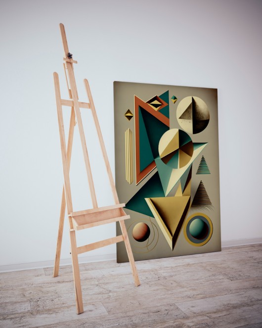 Dekoratif Minimalist Desenler Kanvas Tablo 101 - 30 x 20