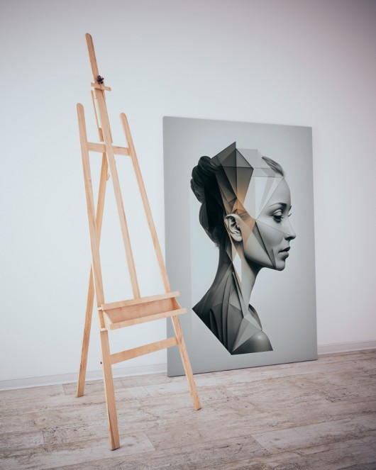 Dekoratif Minimalist Desenler Kanvas Tablo 105 - 30 x 20