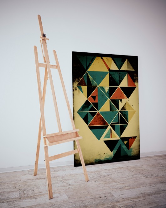 Dekoratif Minimalist Desenler Kanvas Tablo 112 - 30 x 20