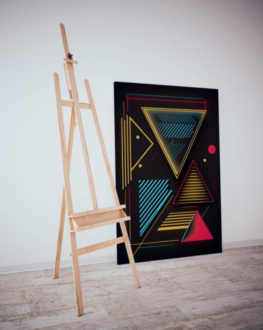 Dekoratif Minimalist Desenler Kanvas Tablo 117 - 30 x 20