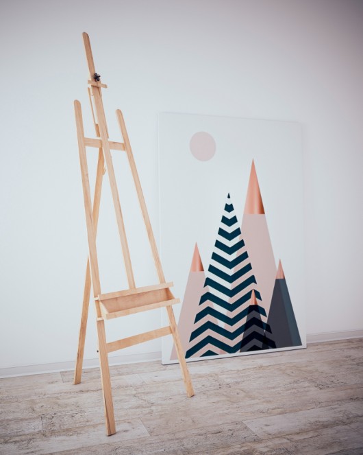 Dekoratif Minimalist Desenler Kanvas Tablo 126 - 30 x 20