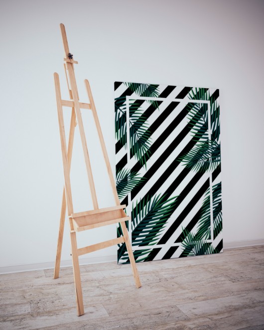 Dekoratif Minimalist Desenler Kanvas Tablo 136 - 30 x 20