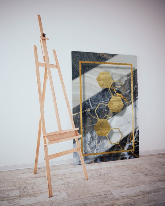 Dekoratif Minimalist Desenler Kanvas Tablo 157 - 30 x 20