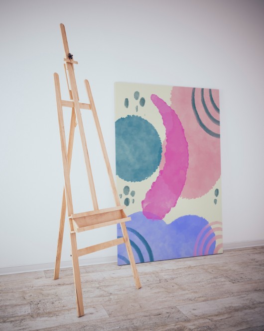 Dekoratif Minimalist Desenler Kanvas Tablo 189 - 30 x 20