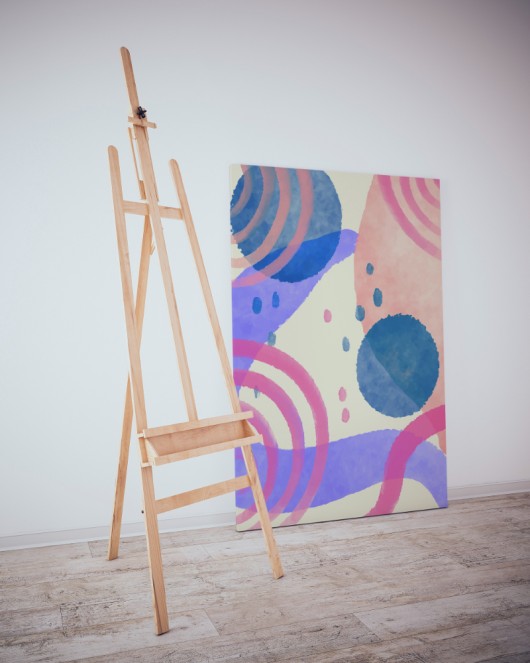 Dekoratif Minimalist Desenler Kanvas Tablo 190 - 30 x 20