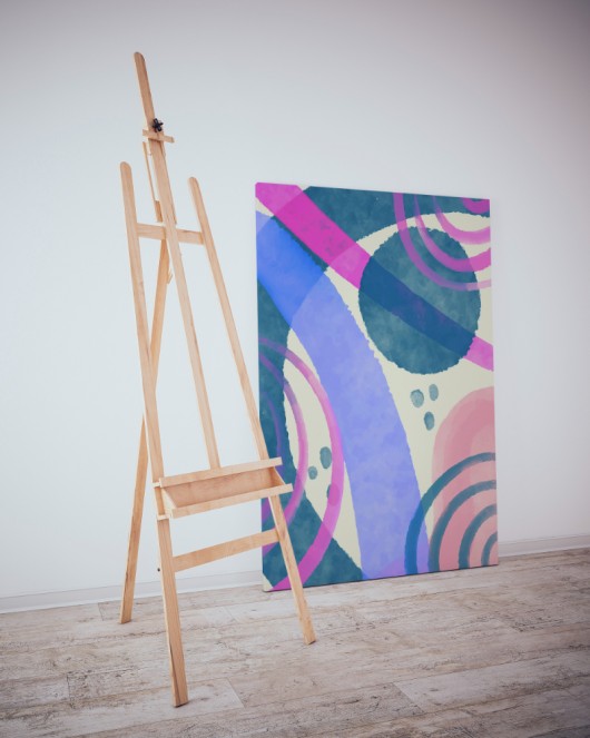Dekoratif Minimalist Desenler Kanvas Tablo 191 - 30 x 20